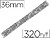 Espiral Q-Connect Metalico 64 5: 1 36MM 1,2MM Caixa de 25 Unidades - imagem 1