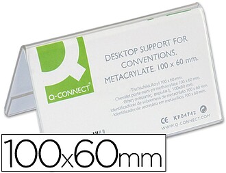 KF04742 : Identificadores secretaria q-connect metacrilato 1...