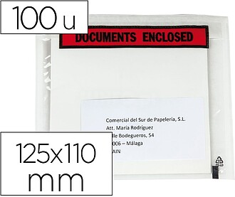 KF11298 : ENVELOPE AUTOADESIVO Q-CONNECT PORTA DOCUMENTOS MU...