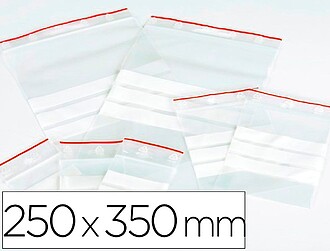 KF11365 : Bolsa plastico auto selada q-connect 250x350 mm pa...
