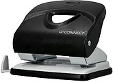 Furador q-connect kf14220 preto abertura 2,7 mm capacidade 30 folhas Furador q-connect kf14220 preto abertura 2,7 mm capacidade 30 folhas