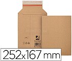 Envelope para envios q-connect cartao 100% reciclado e reciclavel fecho autoadesivo 252x167x72 mm cor kraft ( Venda em Multiplos de 20uni) Envelope para envios q-connect cartao 100% reciclado e reciclavel fecho autoadesivo 252x167x72 mm cor kraf KF14360