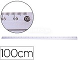 Régua Metalica Q-Connect Aluminio 1 M KF16823