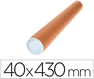KF17771 : TUBO DE CARTAO Q-CONNECT PORTADOCUMENTOS CAPA PLAS...