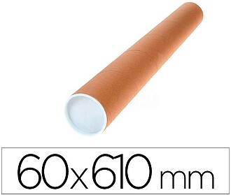 KF17772 : TUBO DE CARTAO Q-CONNECT PORTADOCUMENTOS CAPA PLAS...