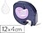 Fita Q-Connect 12MM X 4MT Transparente para Maquina Letratag KF18837 - imagem 1