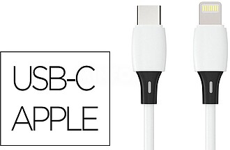 KF18964 : Cabo usb-c a apple q-connect pvc comprimento 2m br...