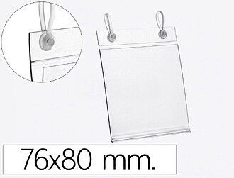 KF19302 : Suporte porta precos q-connect com 2 furos e clip ...