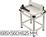 Mesa para guilhotina q-connect kf16917 manual profissional comprimento de corte 430 mm 685x560x625 mm KF19362