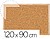 Quadro de Cortica Q-Connect com Caixilho em Madeira 1200 X 900 MM KF-26114 - imagem 1