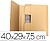 Caixa para Embalar Livro Q-Connect Medidas 400X290X75 MM Espessura Cartao 3 MM KF26143 - imagem 1