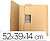 Caixa para Embalar Livro Q-Connect Medidas 520X390X140 MM Espessura Cartao 3 MM KF26144 - imagem 1