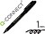 10 x Marcador q-connect para cd/dvd ponta fibra permanente preto ponta redonda 1,0 mm Marcador q-connect para cd/dvd ponta fibra permanente preto ponta redonda 1,0 mm KF02300 - imagem 1