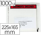 Envelope Autoadesivo Q-Connect Porta Documentos Multilingue 255X165 MM sem Janela Pack de 1000 Unidades KF11295