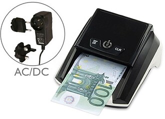 KF-14930 : DETECTOR Q-CONNECT DE NOTAS FALSAS COM CARREGADOR...