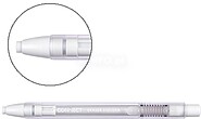 Porta Borracha Q-Connect com Clip Ponta Redonda Cor Branca 5X90 MM