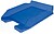 6 x Tabuleiro de secretaria q-connect plastico azul transparente Tabuleiro de secretaria q-connect plastico azul transparente KF04197 - imagem 1
