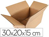 Caixa para Embalar Americana Q-Connect Medidas 300X200X150 MM Espessura Cartao 5 MM KF26134