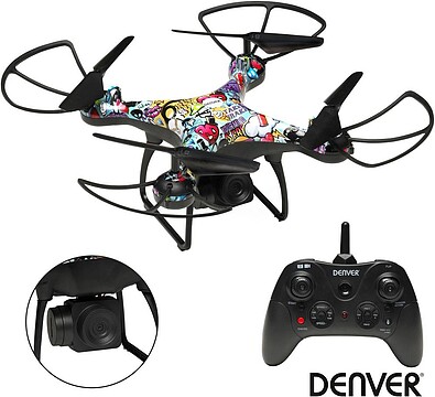 G-DCH-350 : Drone C/ Transmissor 2.4ghz 4 Hélices DENVER