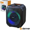 Coluna Amplificada 6.5” 200W Bluetooth Bat/USB/AUX/SD DENVER BPS-165