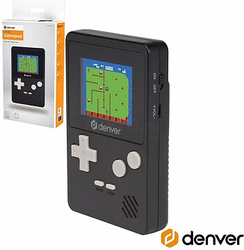 GMP-322 : Consola de Jogos Compacta C/ Tela 2.8” e 150 Jogos DENVER