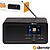 Rádio WiFi DAB/FM/AUX/BT 20W DENVER DIR-200 - imagem 1