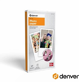 PBP-60 : Papel Fotográfico 20un P/ MCP-6010 DENVER