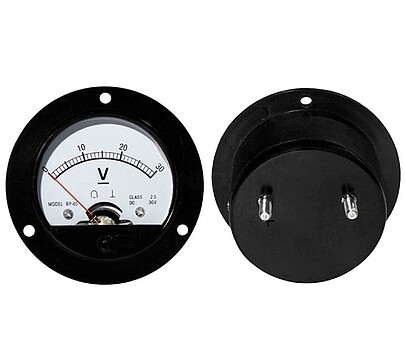 AVM8230V(P) : Voltímetro Analógico de Painel 30V DC