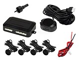 Kit de Estacionamento C/ 4 Sensores Pretos KPS02BK