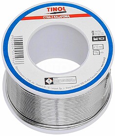 SOLD100G1.00 : Solda Ø1.00mm Sn60Pb40 100g