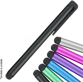 G-EA140 : CANETA STYLUS P/ SMARTPHONE E TABLET COLORIDA