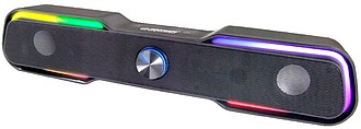 G-EGS101 : Barra Som S/Fios 2x3W LED RGB