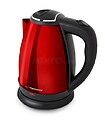 Fervedor De Água Elétrico Inox Polido Vermelho 1800W 1.8L EKK113R