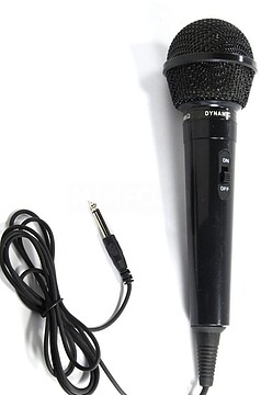 DM-202 : Microfone Voz Dinâmico Unidirecional Preto
