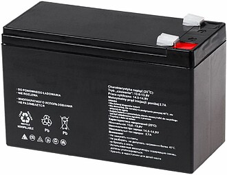 BAT-LEAD-12V9AH-L : Bateria Chumbo 12V 9Ah