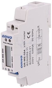 OR-WE-504 : Contador de Energia 230V/80A RS485 1 Módulo P/ ...