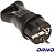 Ficha Schuko Macho 16A Preta ORNO G-OR-AE-1369 - imagem 1