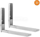 Suporte Microondas 285-425MM 30KG Branco G-UCH124-1