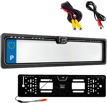G-PY0105N : PLACA MATRÍCULA C/ CÂMARA DE MARCHA-ATRÁS P/ AUTOMÓVEL IP68