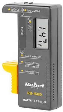 G-RB-168D : Testador De Baterias Universal AA/AAA/C/D/9V