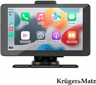 KM2020 : Monitor Auto 7” P/ Tablier Carplay/Android BT/AUX...