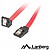 Cabo SATA III LANBERG 6GB - S fêmea fêmea ângulo clip metal 0,5m CA-SASA-13CU-0050-R - imagem 1