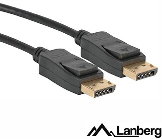 CA-DPDP-10CC-0018-BK Cabo lanberg DisplayPort macho macho 4K...