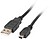 Cabo USB LANBERG 2.0 macho - mini USB macho ferrite 1,8m preto CA-USBK-11CC-0018-BK - imagem 1