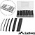 Tubo termoencolhível Lanberg 100 unidades 100mm x 15 a 13mm preto ORG01-ST100B - imagem 1