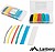 Tubo lanberg termorretráctil 100 unid. 100mmx15 a 13mm multicolor ORG01-ST100MC - imagem 1