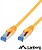Cabo S/FTP LSZH CAT6A 1.5m Amarelo LANBERG G-PCF6A-10CC-0150-Y - imagem 1