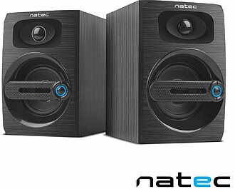 Alto-Falantes Natec Cougar 6W RMS 2.0 Preto NGL-1641