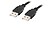 Cabo USB 2.0 lanberg 1m - macho - macho - preto CA-USBA-20CU-0010-BK - imagem 1