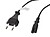 Cabo de alimentação Lanberg CEE 7 - 16A IEC320 C7 preto 3m CA-C7CA-10CC-0030-BK - imagem 1